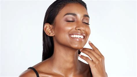 Image of a person with a clear complexion